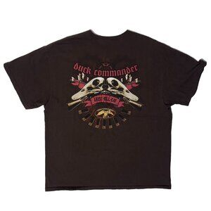 Duck Commander "Arise Kill Eat" Shotgun Hunting Brown Tshirt - L